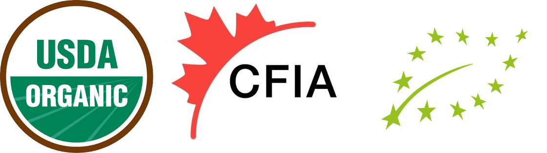 Organic, USDA, CFIA, EU